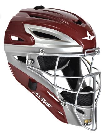 All-Star MVP2500 Two-Tone Catcher's Helmet - Image 2