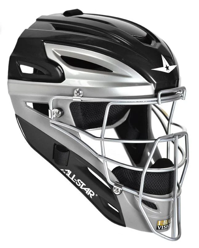 All-Star MVP2500 Two-Tone Catcher's Helmet - Image 3