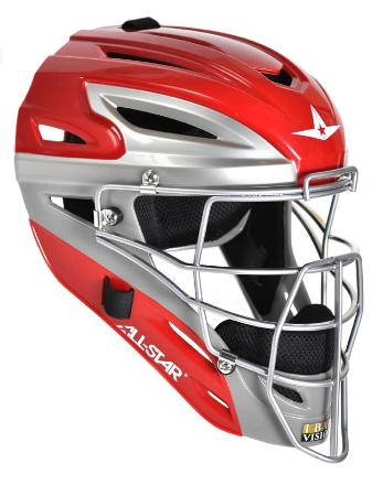 All-Star MVP2500 Two-Tone Catcher's Helmet - Image 7