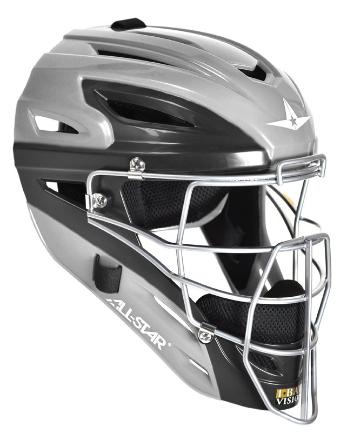 All-Star MVP2500 Two-Tone Catcher's Helmet - Image 8