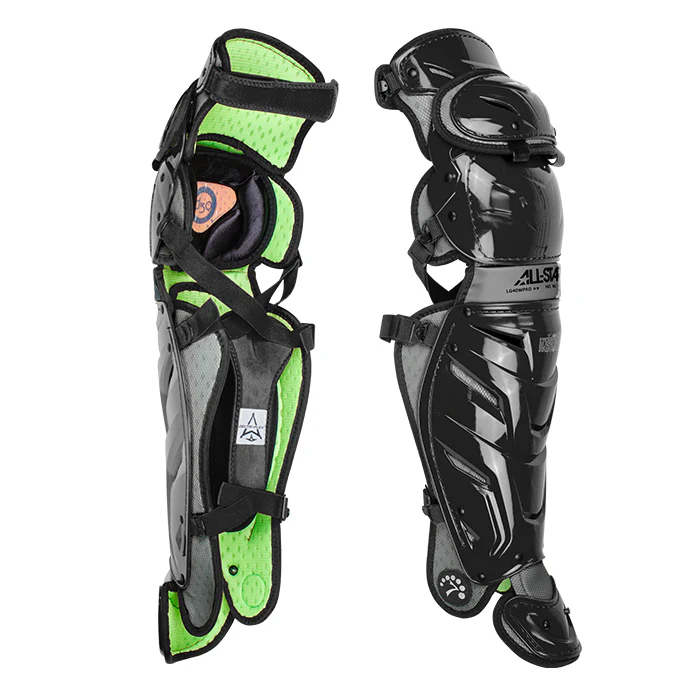All-Star S7 AXIS Pro Leg Guards - SEI & NOCSAE Certified - Youth - Image 2