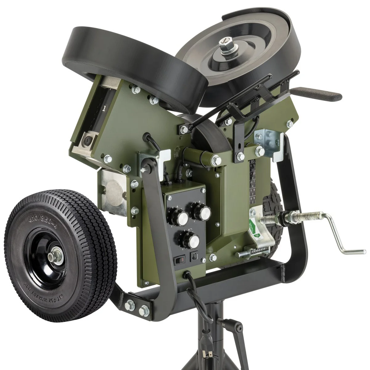 ATEC M3X Baseball Pitching Machine - On Tripod - Image 3