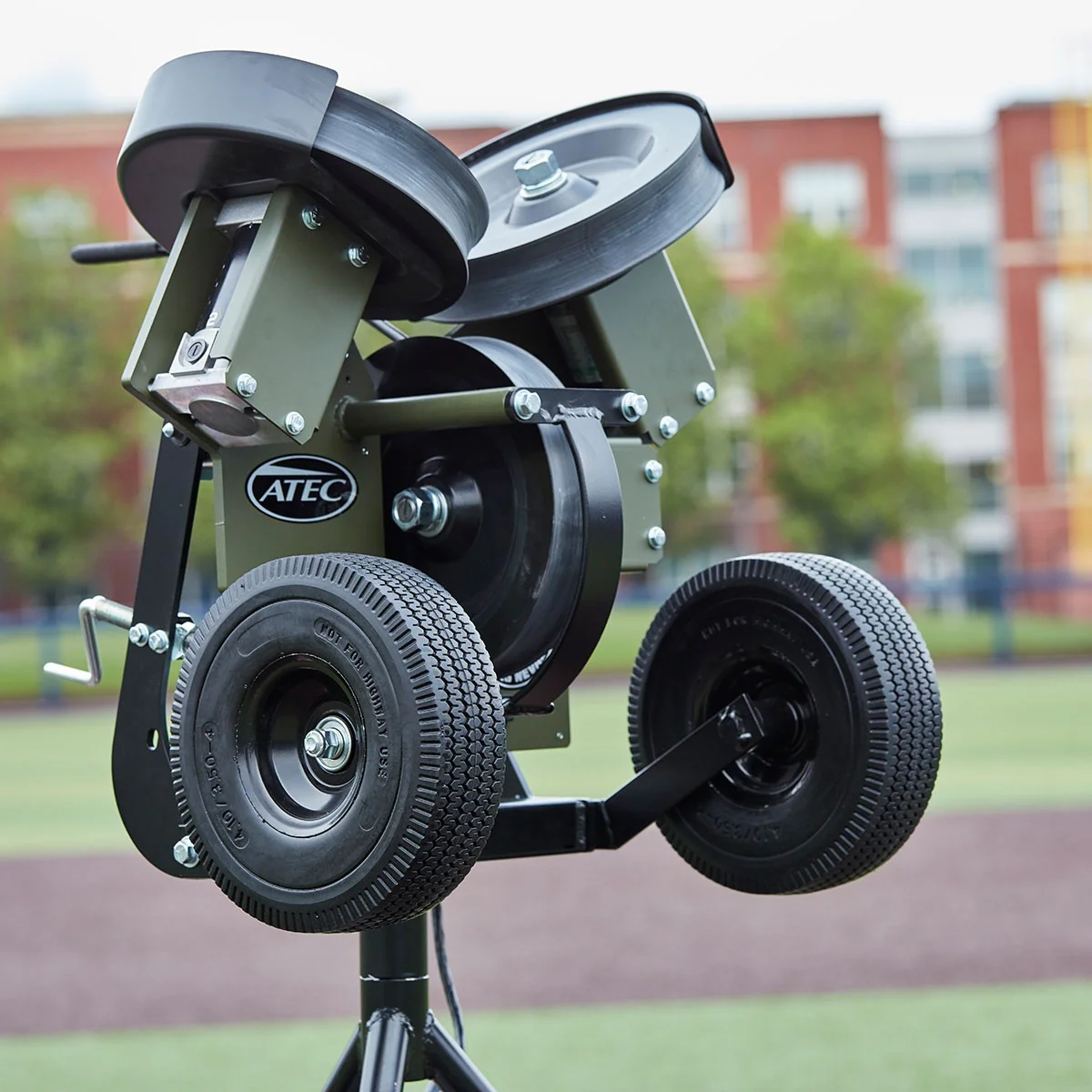 ATEC M3X Softball Pitching Machine - On Caddypod - Image 3