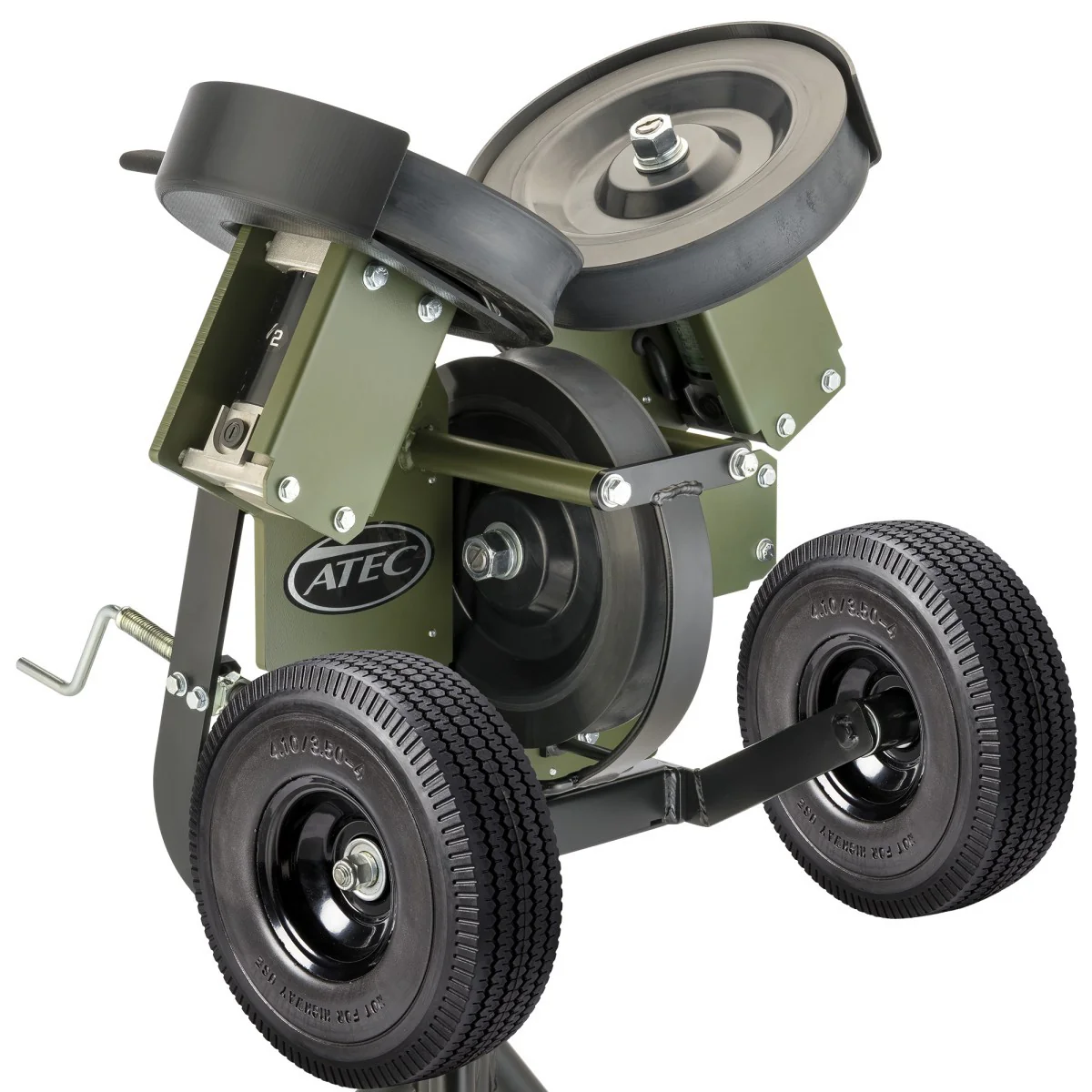 ATEC M3X Softball Pitching Machine - On Caddypod - Image 4