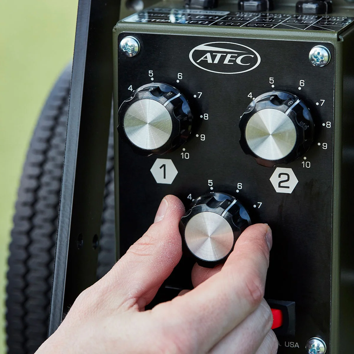 ATEC M3X Softball Pitching Machine - On Caddypod - Image 8