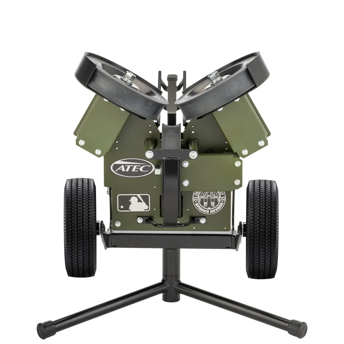 ATEC M3X Softball Pitching Machine - On Lowpod