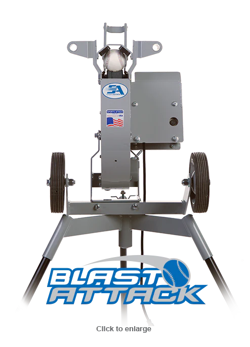 Blast Attack Baseball Pitching Machine