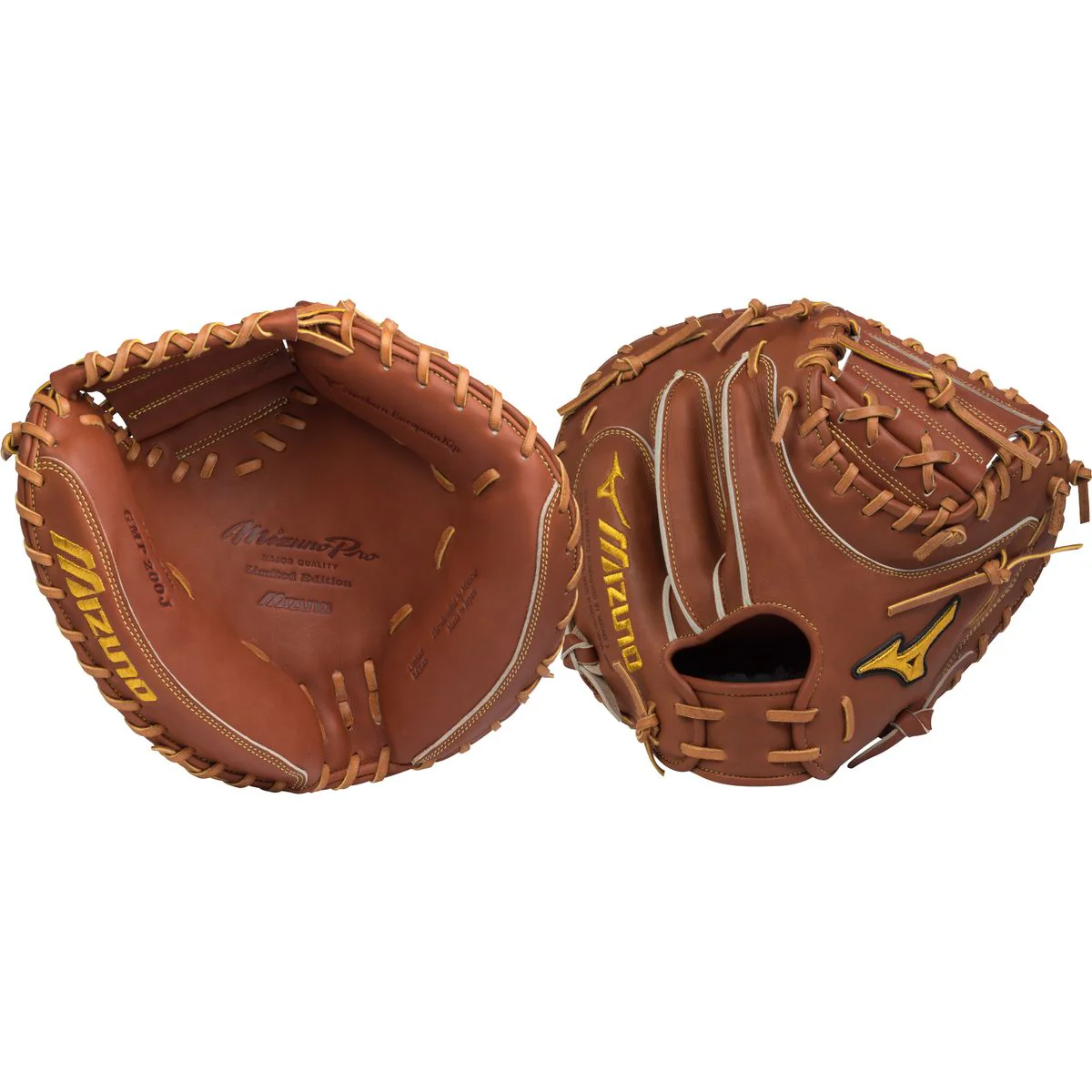 Mizuno Pro Limited 33.50" Catcher's Mitt GMP200J - Image 3