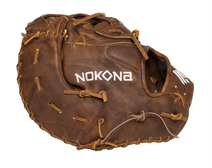 Nokona Classic Walnut First Base Mitt 13.00" - Image 3