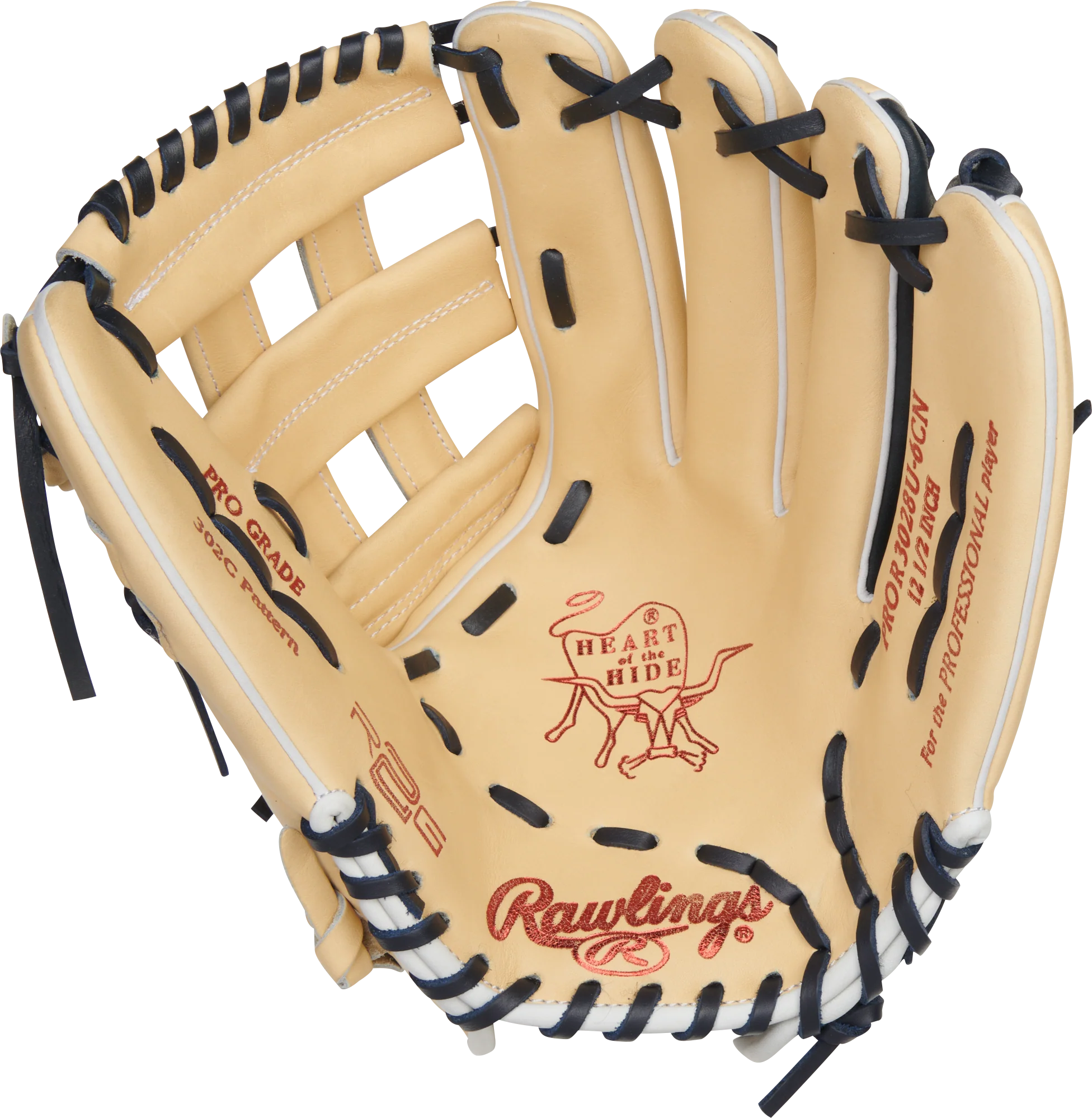Rawlings Heart of the Hide 12.50" Color Sync 6.0 (Limited Edition) - Outfield Glove - Image 2