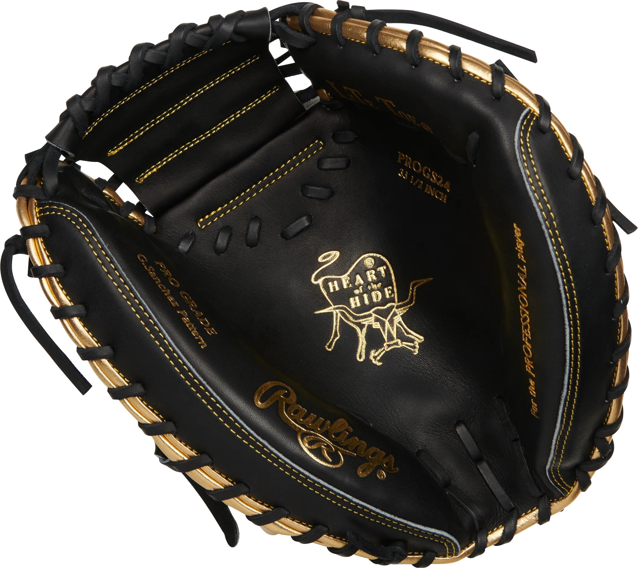 Rawlings Heart of the Hide 33.50" PROGS24 Catcher's Mitt - Image 2