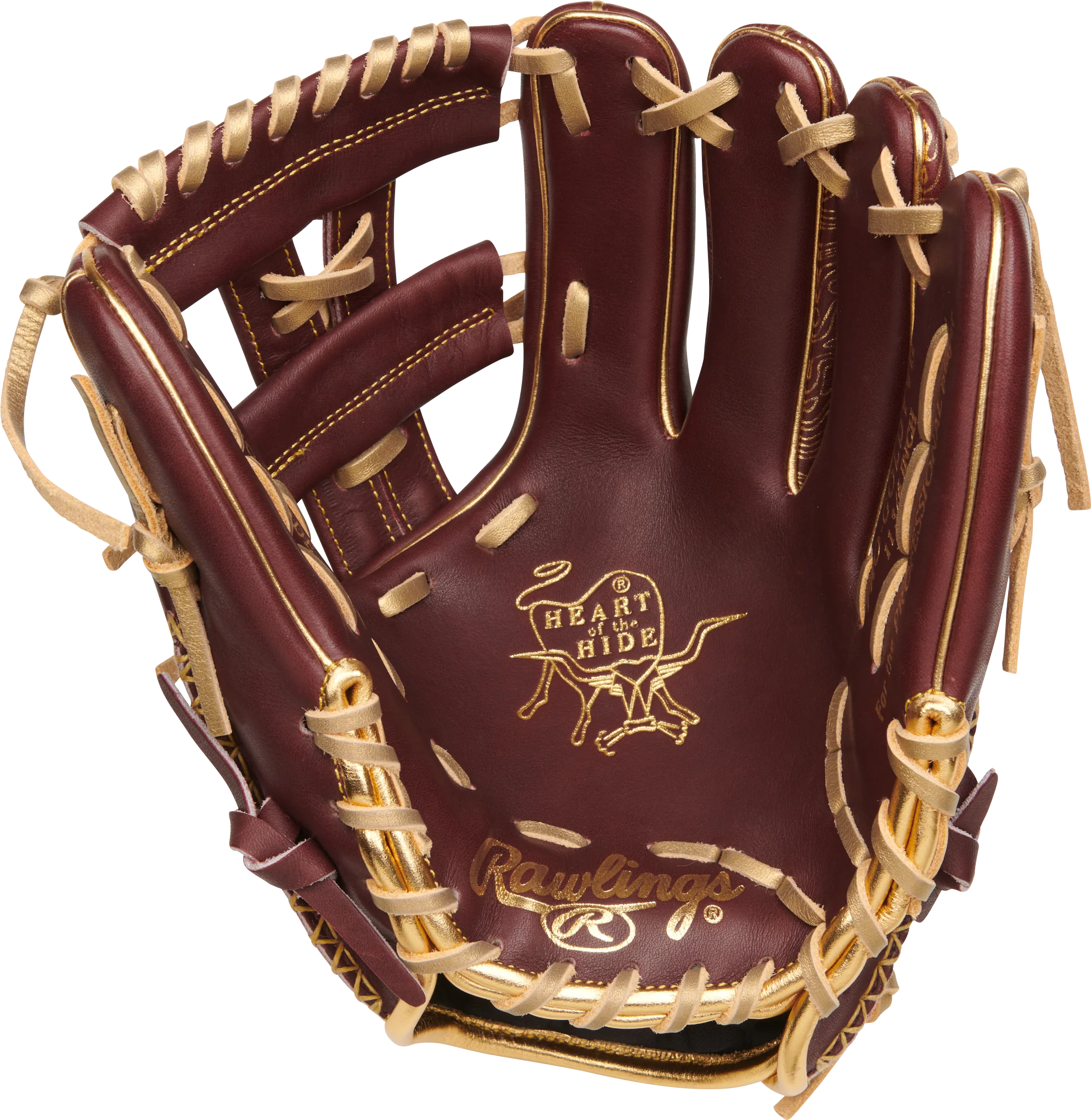 Rawlings Heart of the Hide PRO-GOLDYVII 11.75" Infield Glove (RGGC June - Limited Edition) - Image 5