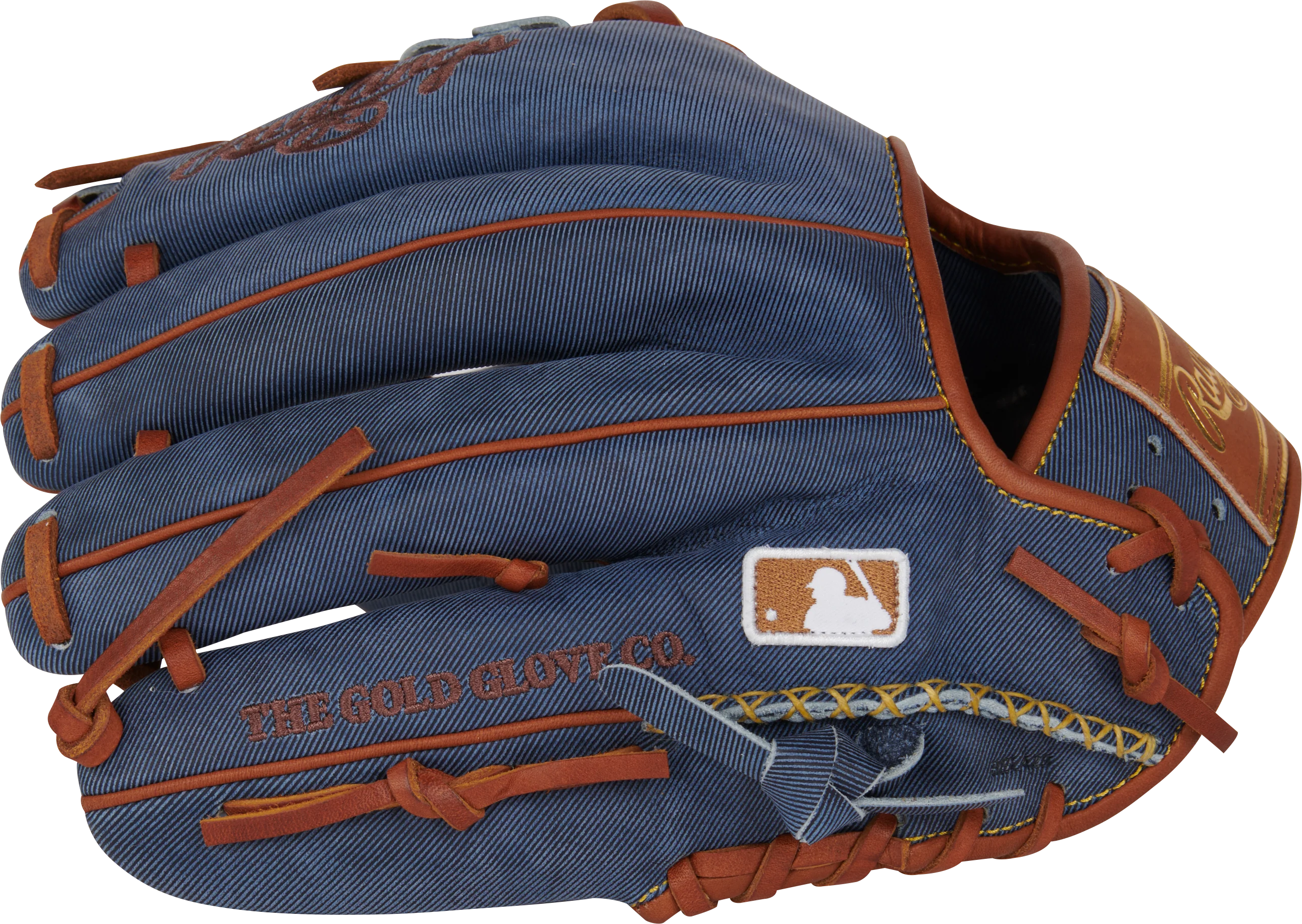 Rawlings Heart of the Hide Pro Label Denim PRO204-2D 11.50" - Infield Glove (Limited Edition) - Image 3