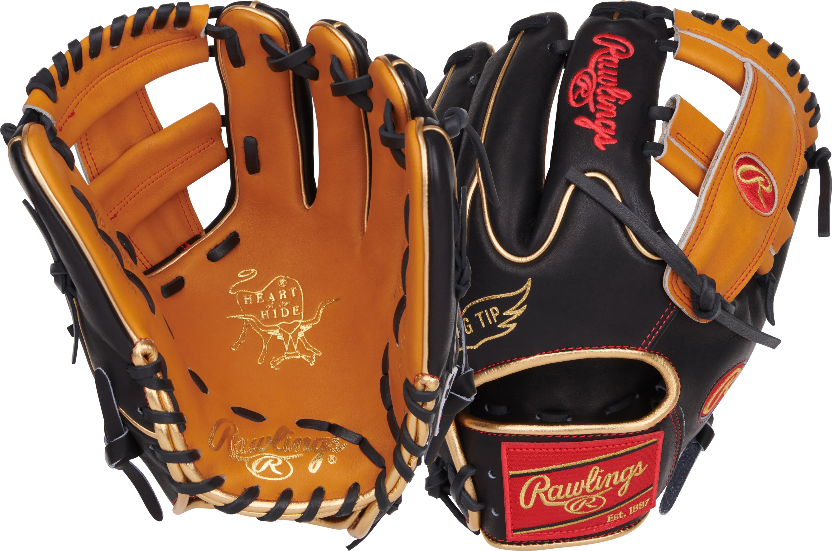 Rawlings Heart of the Hide PRO205W-13TB 11.75" Infield Glove (RGGC January - Limited Edition) - Image 3