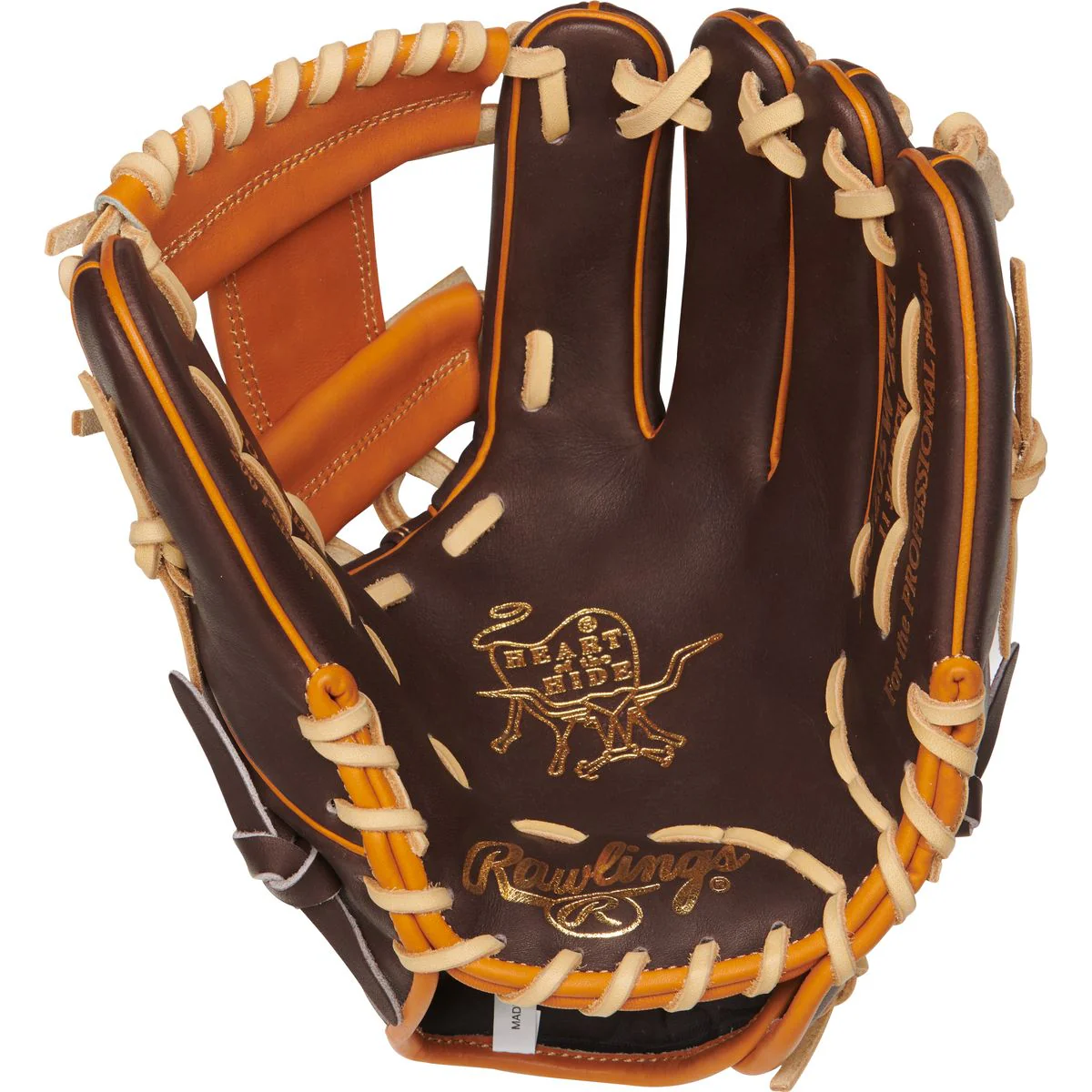 Rawlings Heart of the Hide PRO205W-2CH 11.75" Infield Glove - Image 2