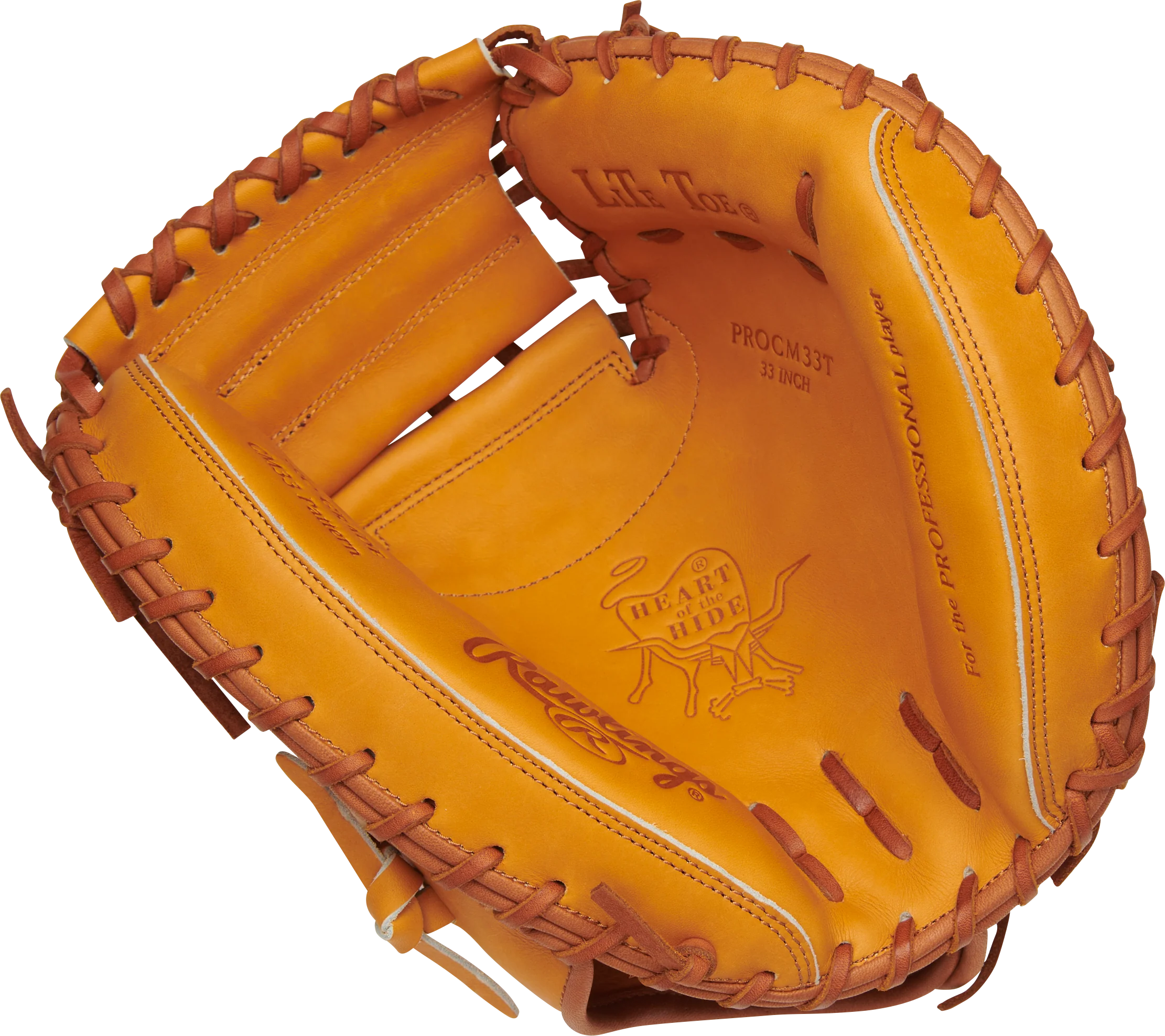 Rawlings Heart of the Hide PROCM33T 33.00" Catcher's Mitt - Image 2