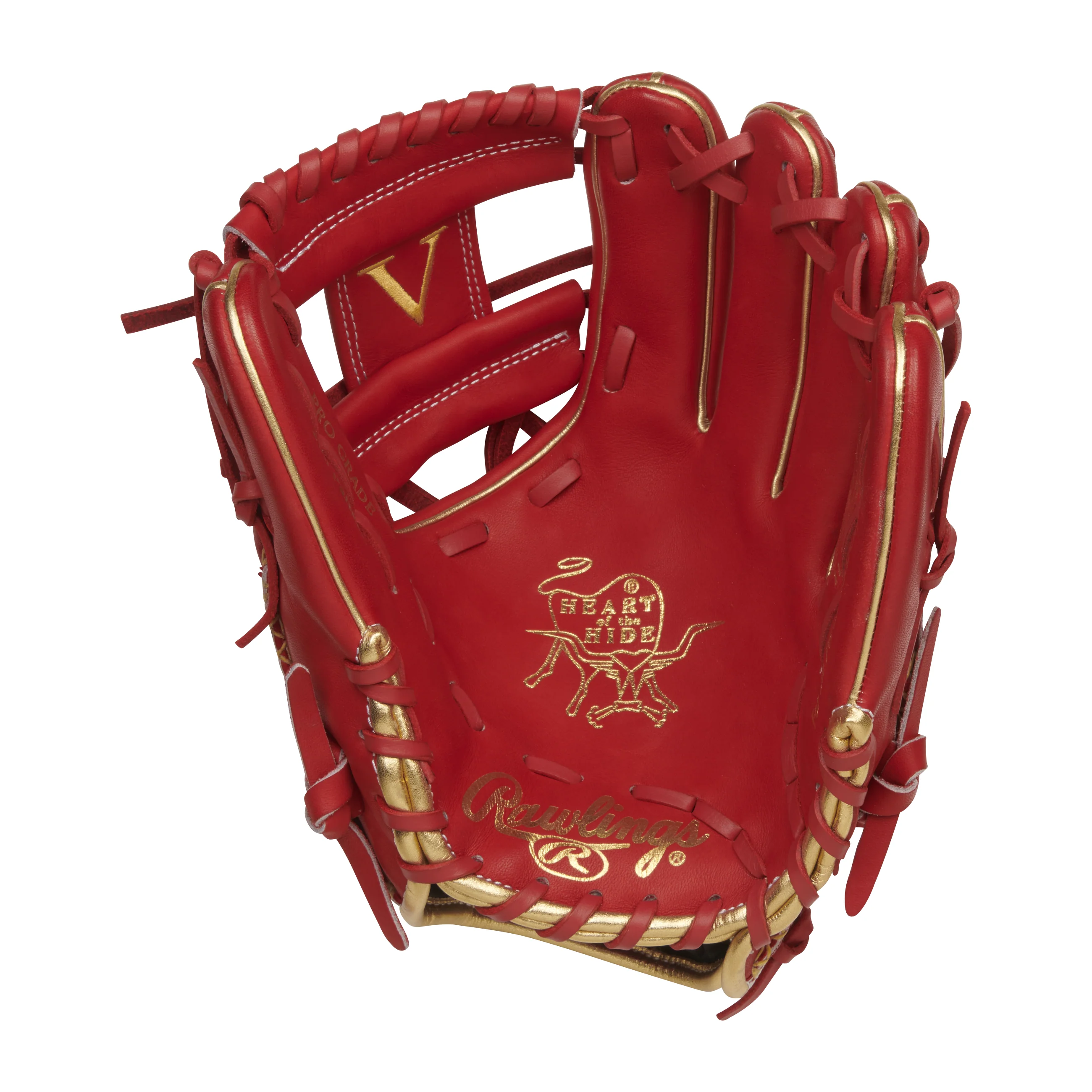 Rawlings Heart of the Hide PROGOLDYV 11.50" Infield Glove (RGGC June - Limited Edition) - Image 2