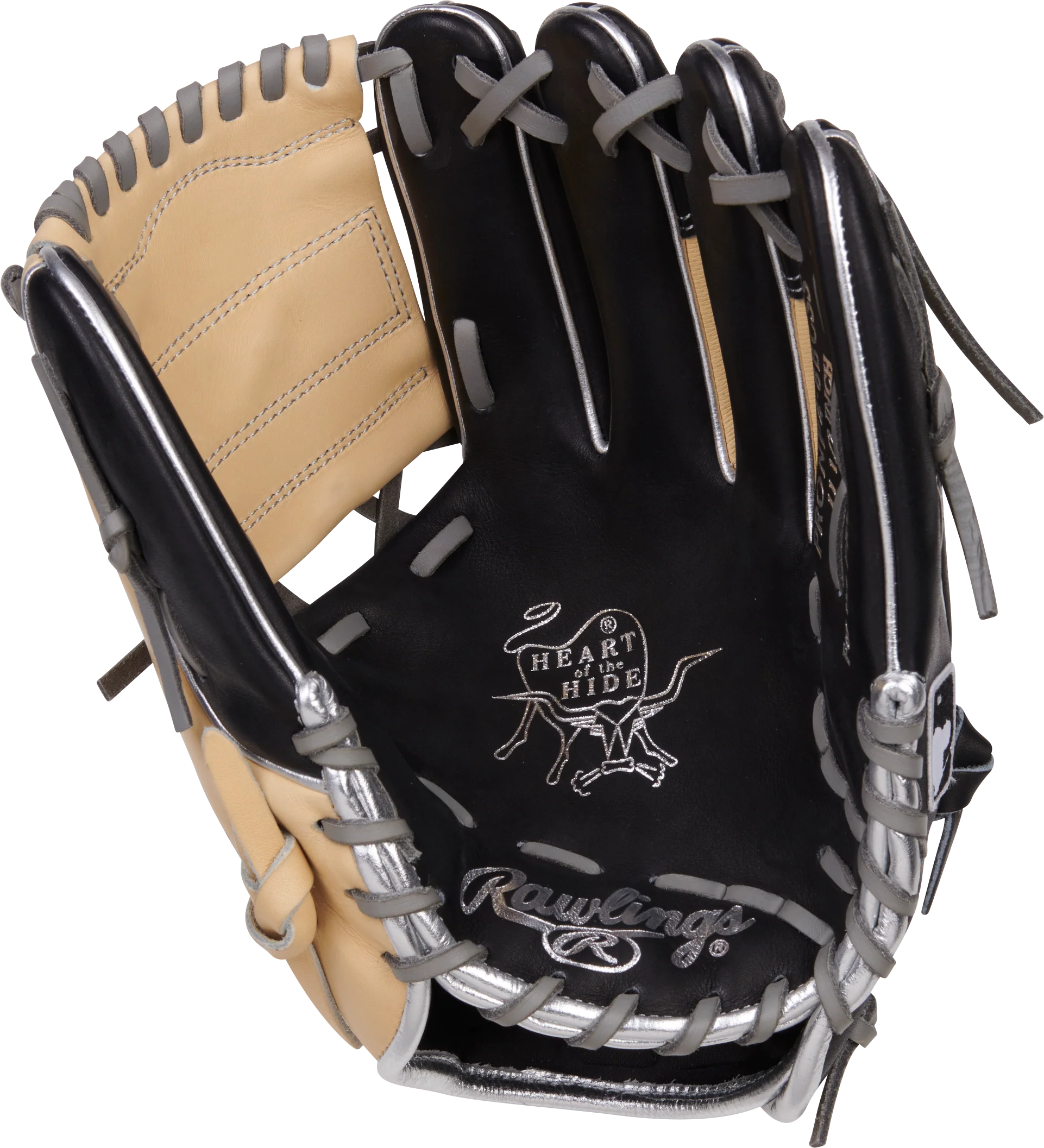 Rawlings Heart of the Hide PRONP4-8BCSS 11.50" Pitcher/Infield Glove - Image 2