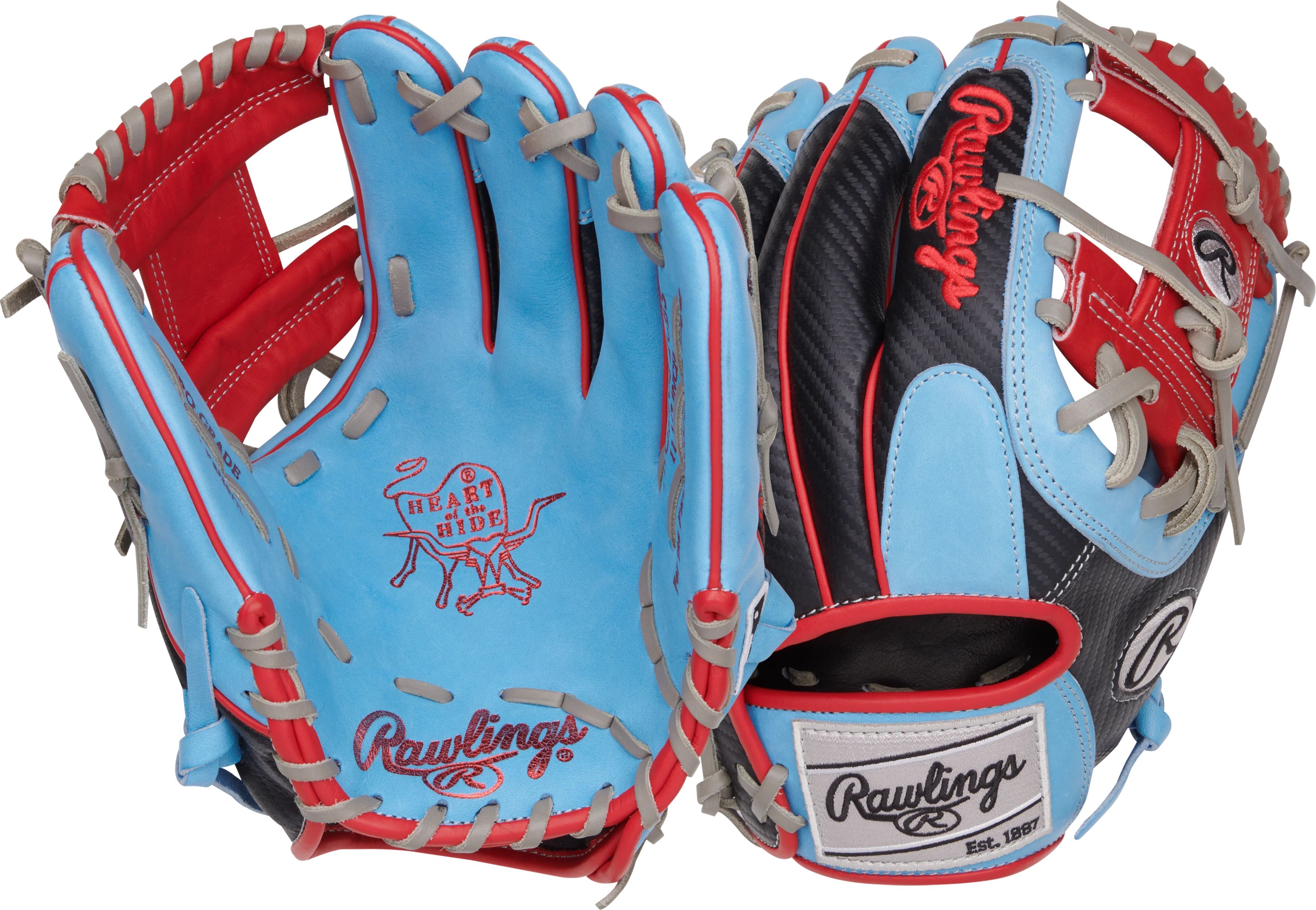 Rawlings Heart of the Hide PROR204-2CBS 11.50" Infield Glove - Image 3
