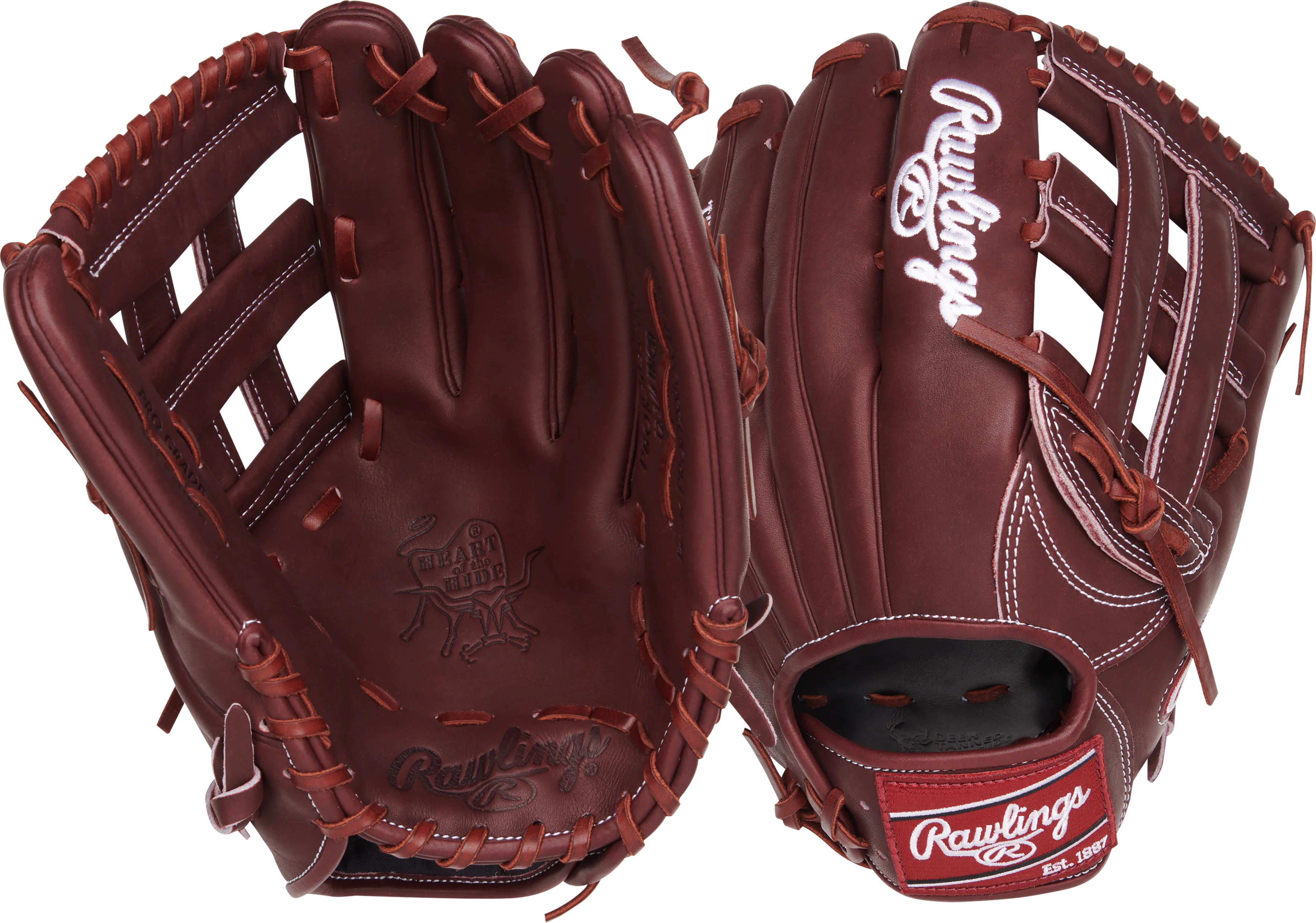 Rawlings Heart of the Hide PROR3039-6SH 12.75" Outfield Glove - Image 3