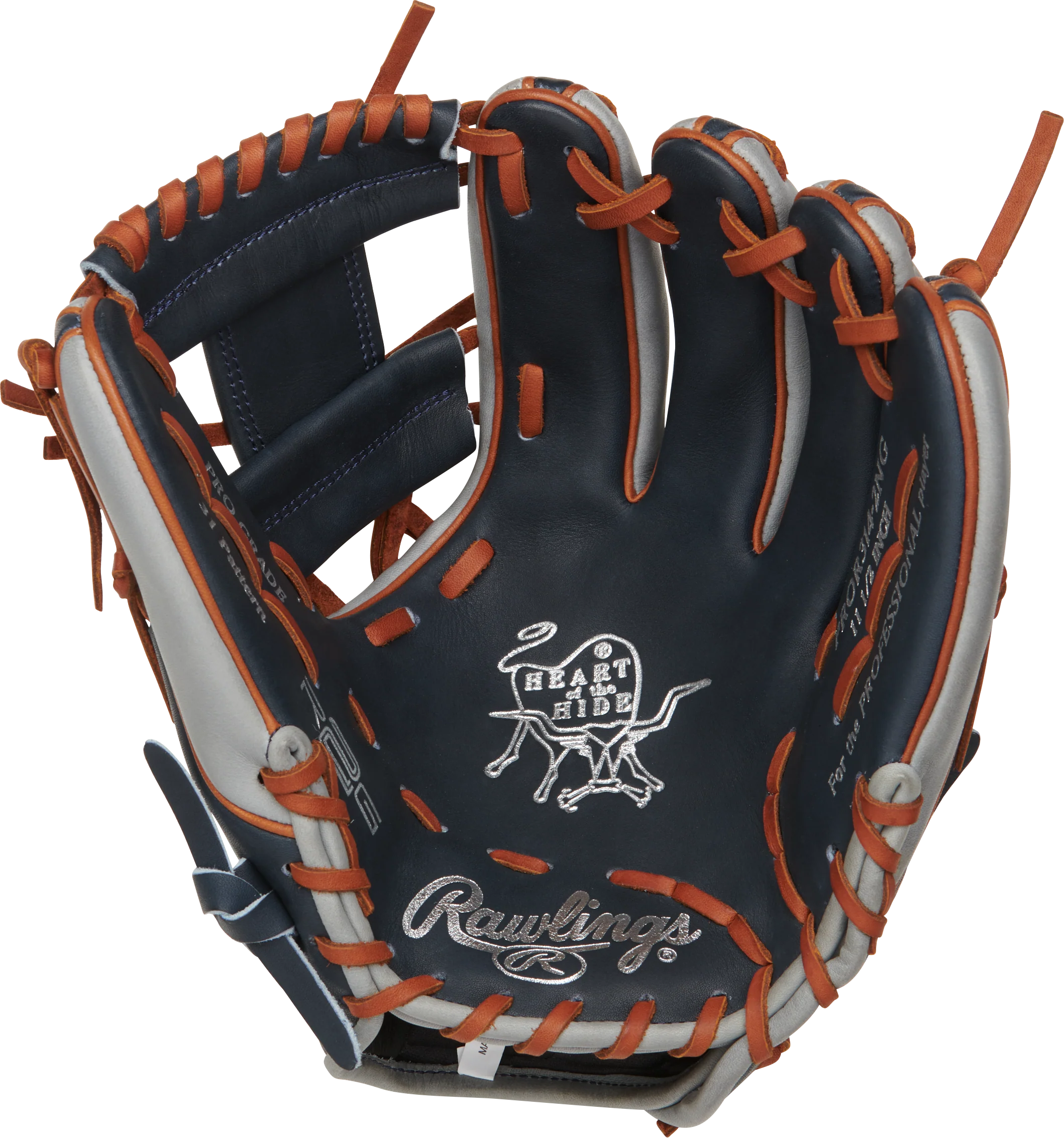 Rawlings Heart of the Hide R2G PROR314-2NG 11.50" Infield Glove - Image 2