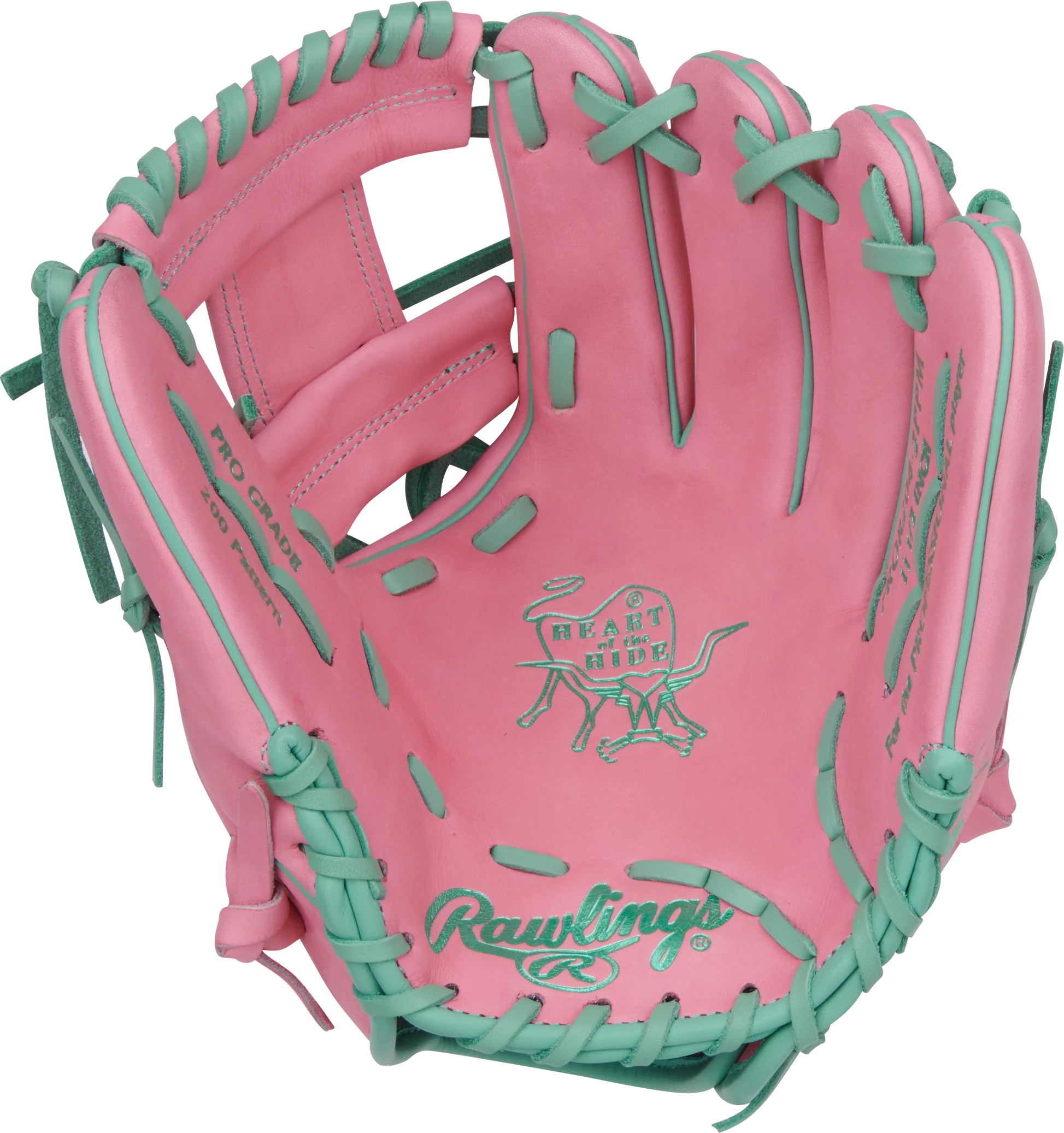 Rawlings Heart of the Hide Vibrant Series PROR204-2PPM 11.50" Infield Glove - (Limited Edition) - Image 2