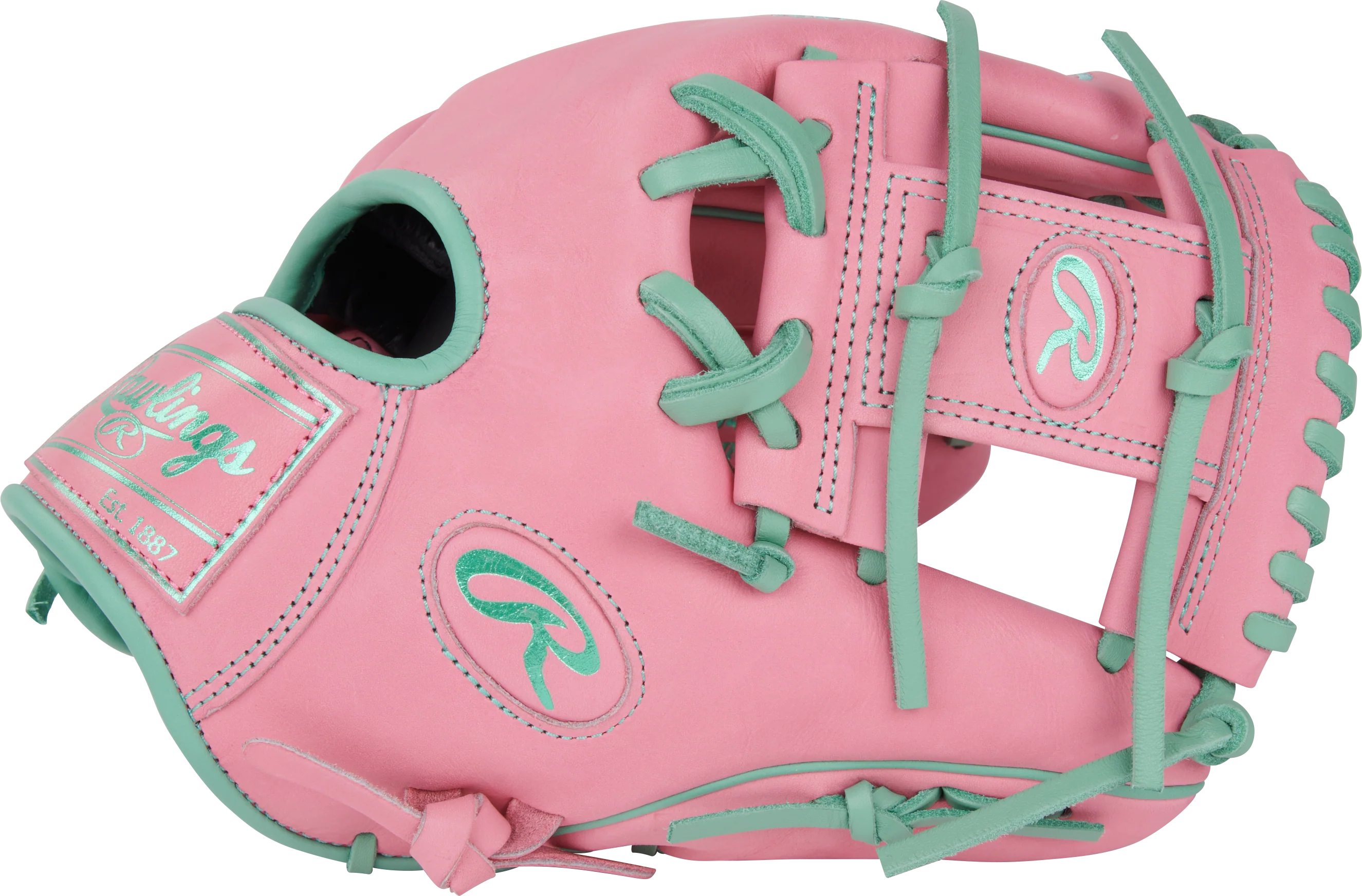 Rawlings Heart of the Hide Vibrant Series PROR204-2PPM 11.50" Infield Glove - (Limited Edition) - Image 3