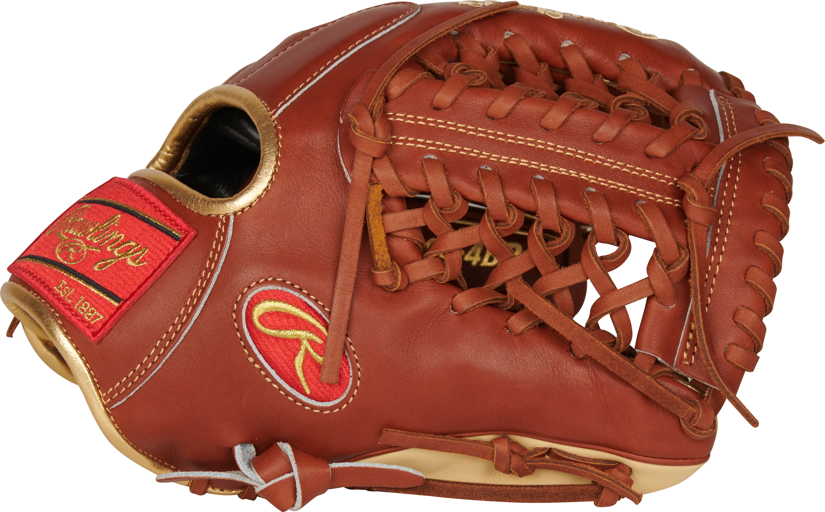 Rawlings Pro Preferred PROS204-4BR 11.50" Infield/Pitcher Glove - Image 3