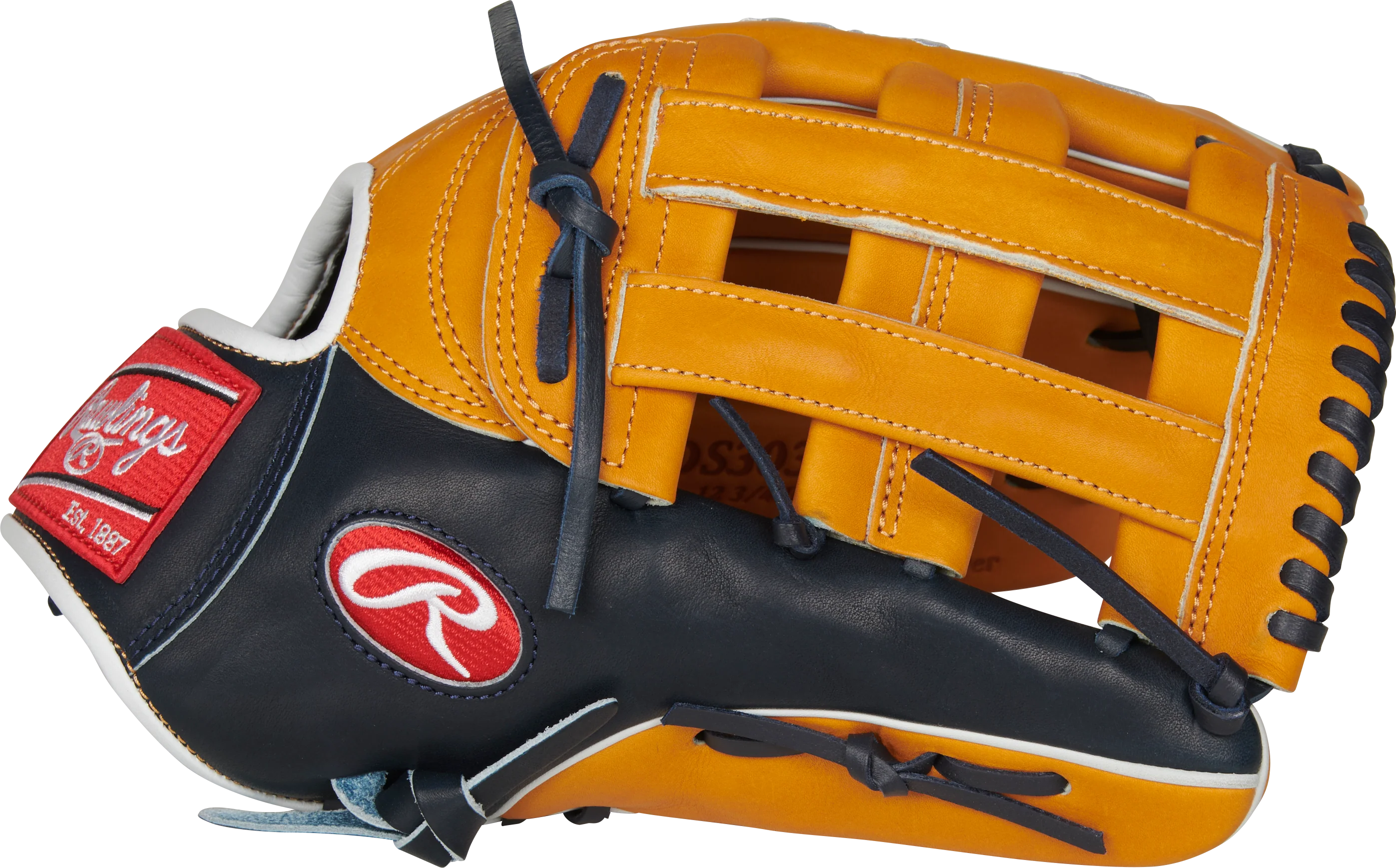 Rawlings Pro Preferred PROS3039-6TN 12.75" Outfield Glove - Image 3