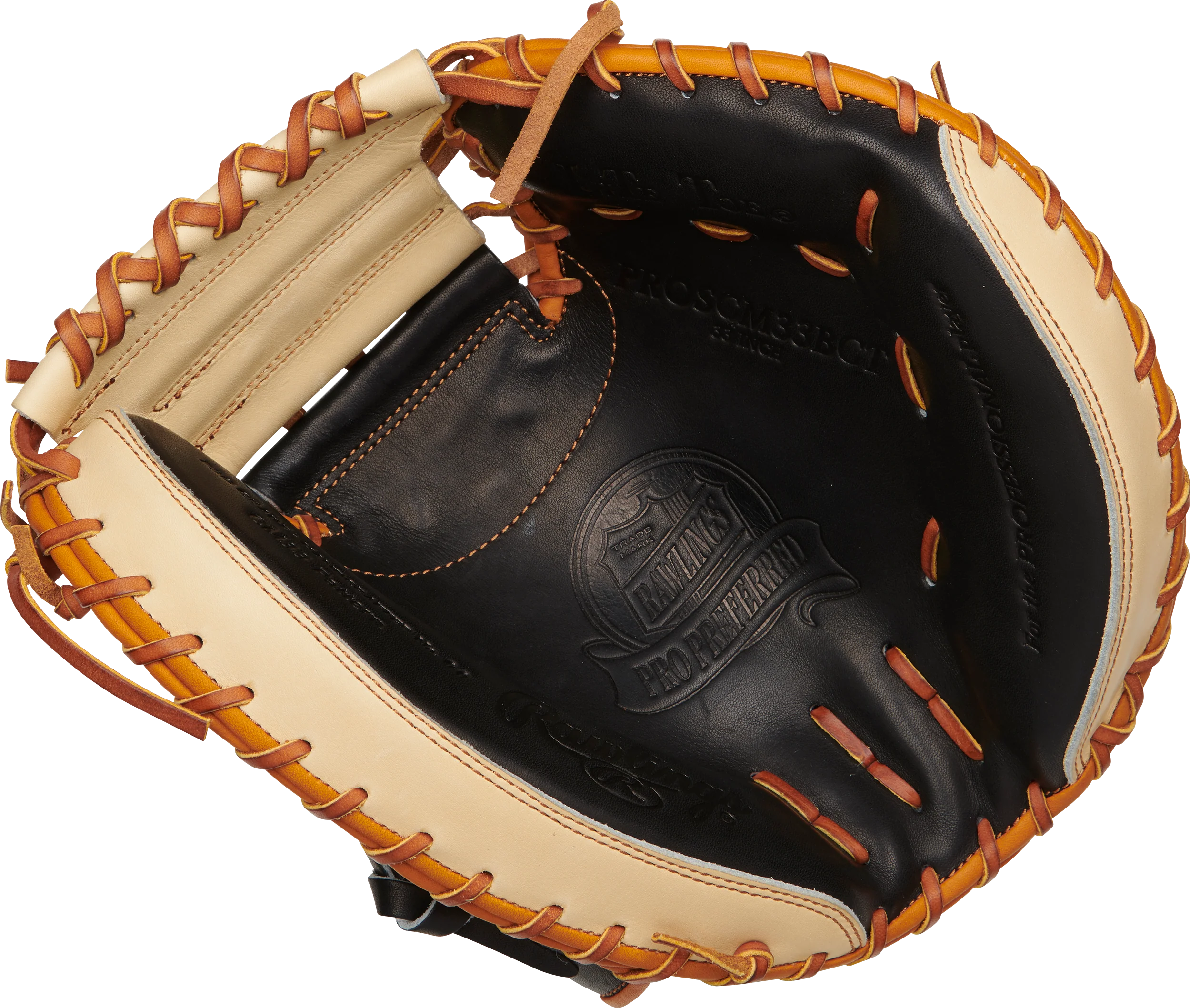 Rawlings Pro Preferred PROSCM33BCT 33.00" Catcher's Mitt - Image 2