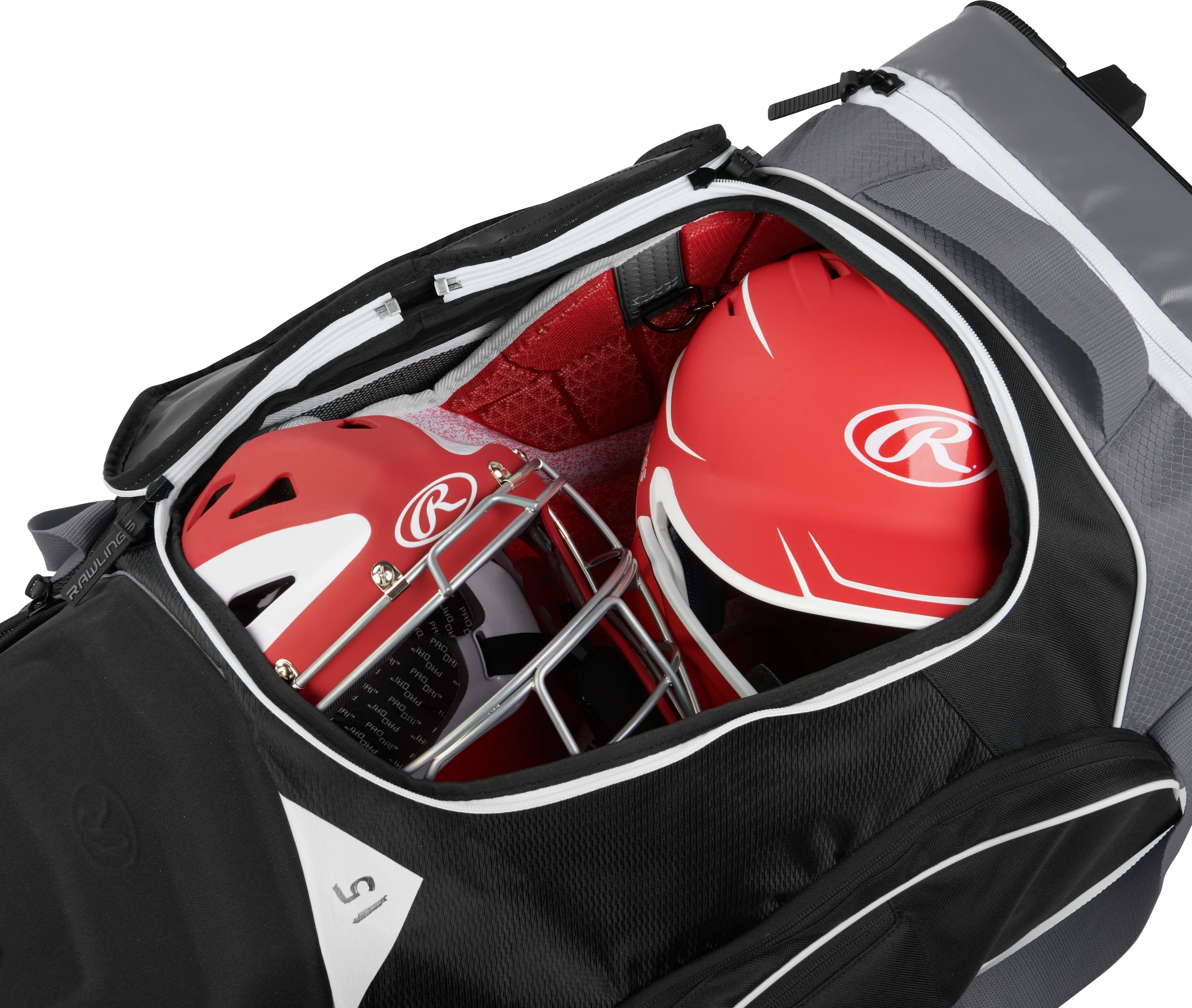 Rawlings R1502 Wheeled Catcher's Bag - Image 14