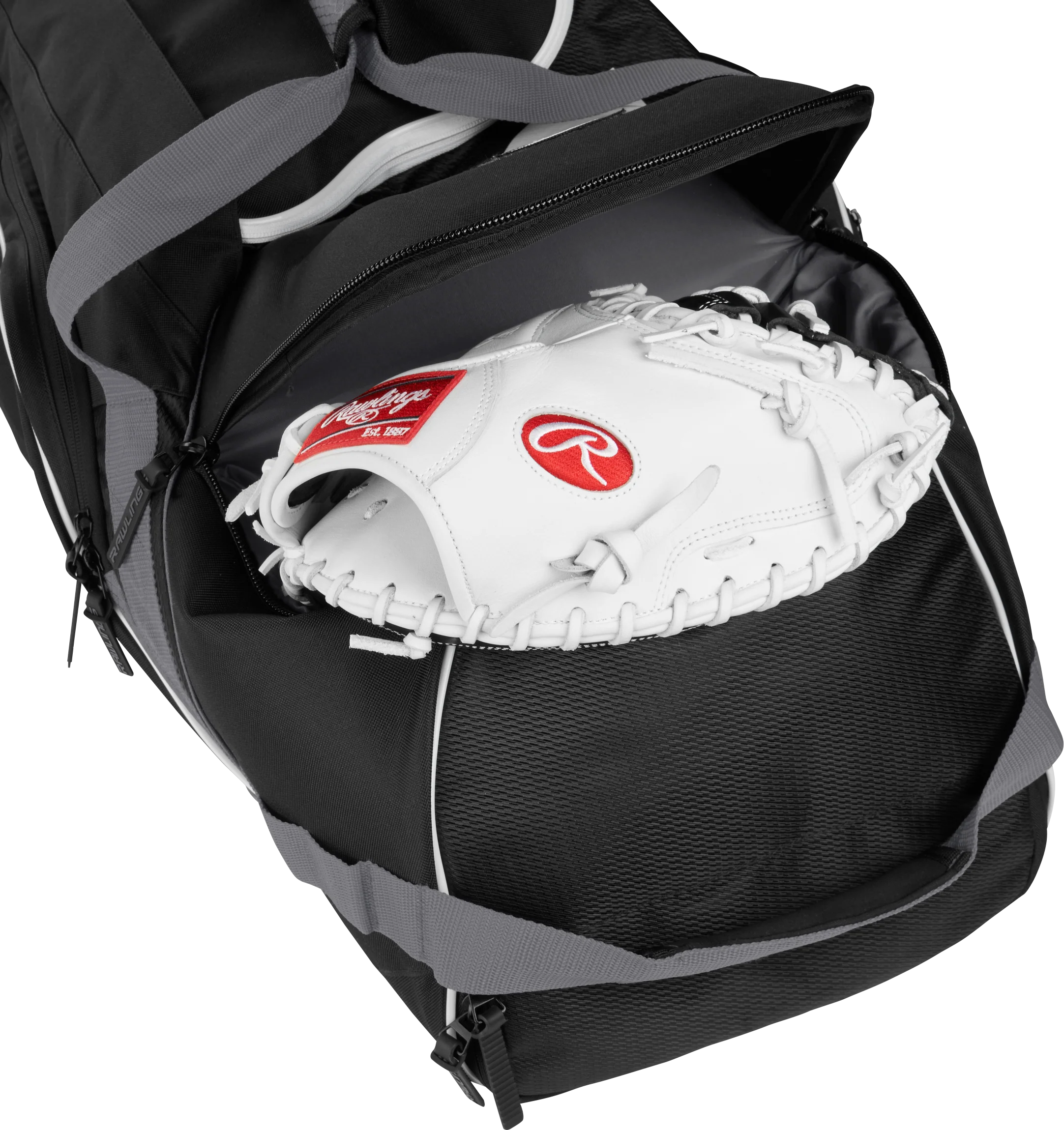 Rawlings R1502 Wheeled Catcher's Bag - Image 17