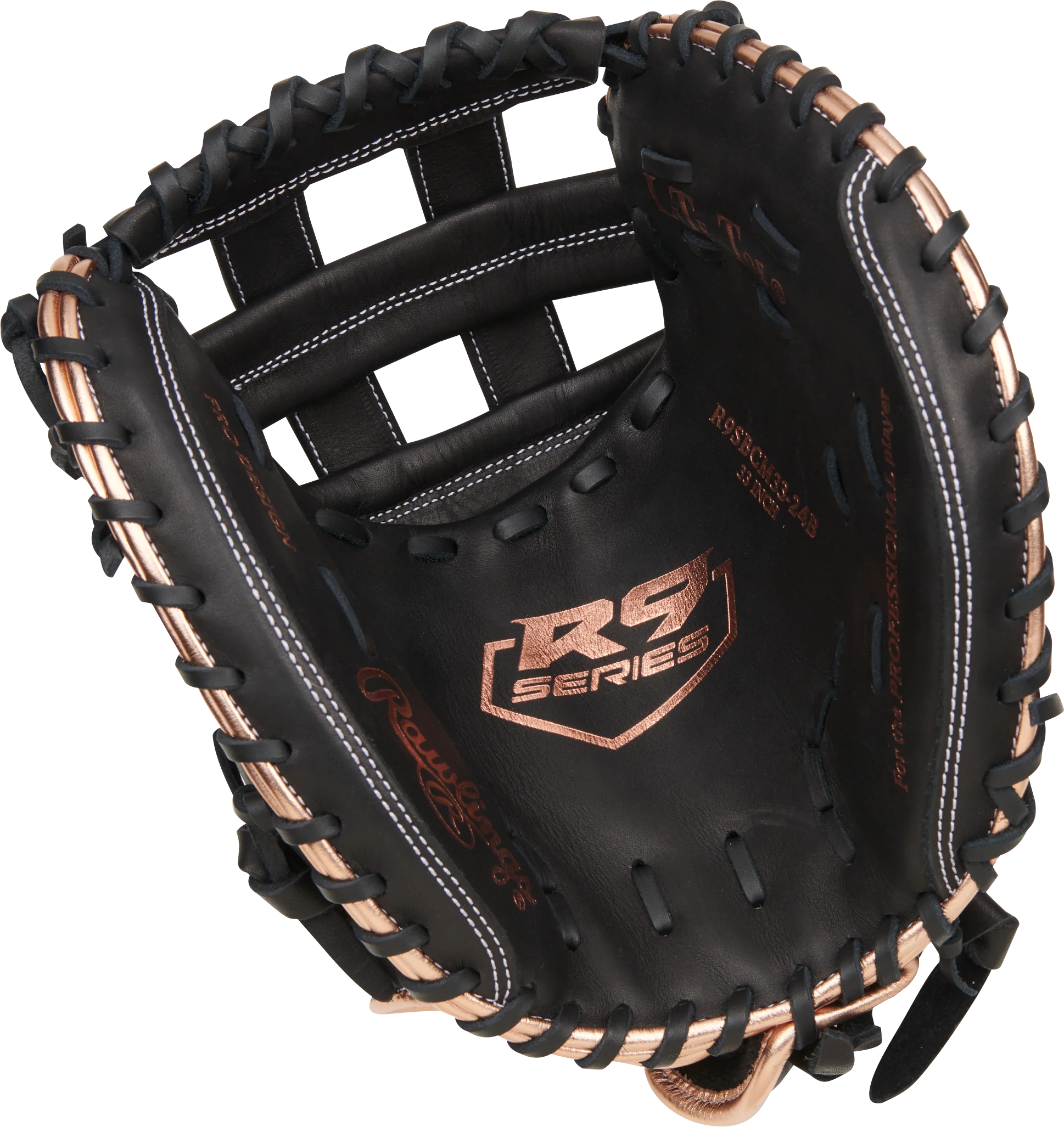 Rawlings R9 Fastpitch Softball Catcher's Mitt 33.00" - R9SBCM33-24B - Catcher's Mitt - Image 2