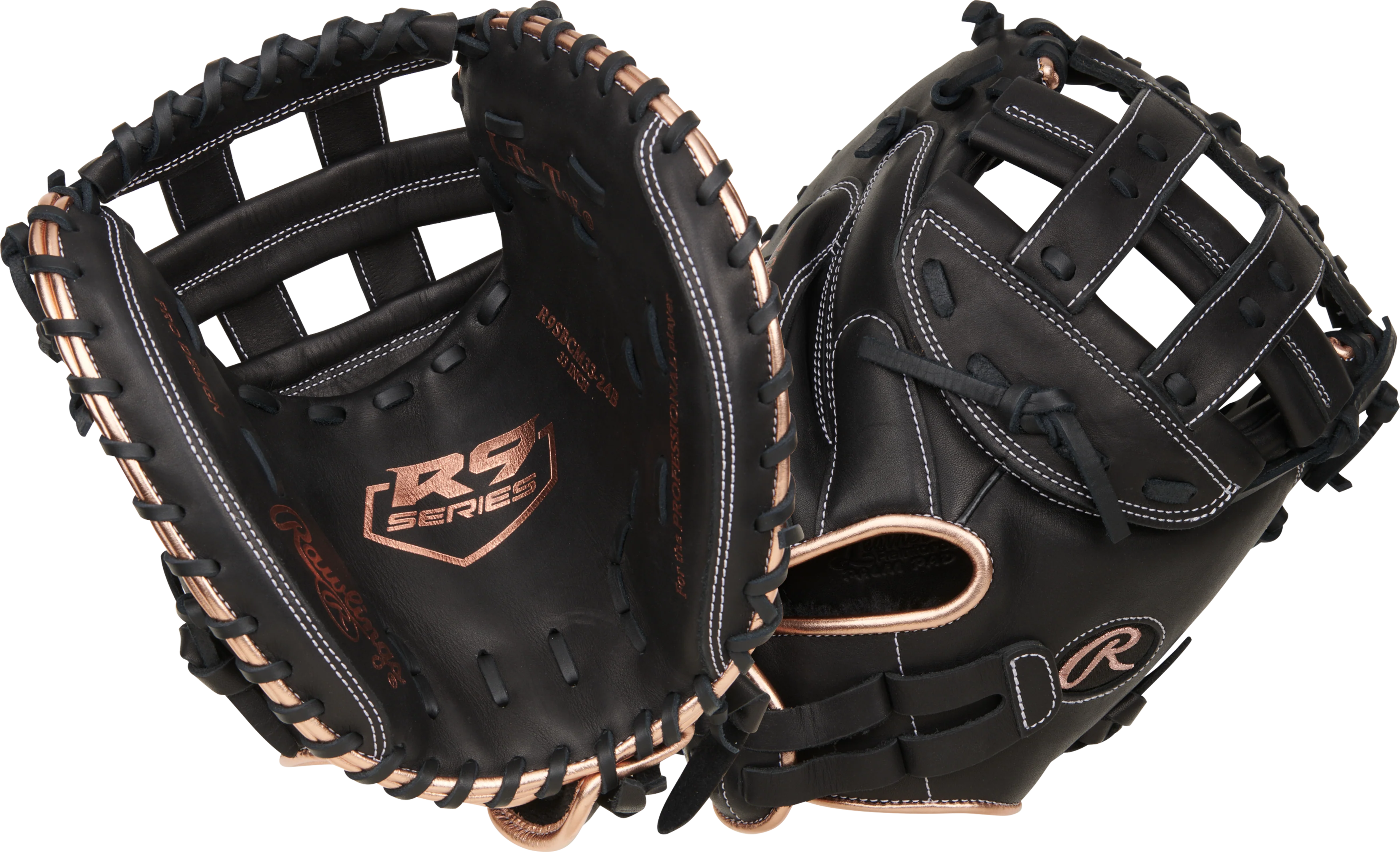 Rawlings R9 Fastpitch Softball Catcher's Mitt 33.00" - R9SBCM33-24B - Catcher's Mitt - Image 5