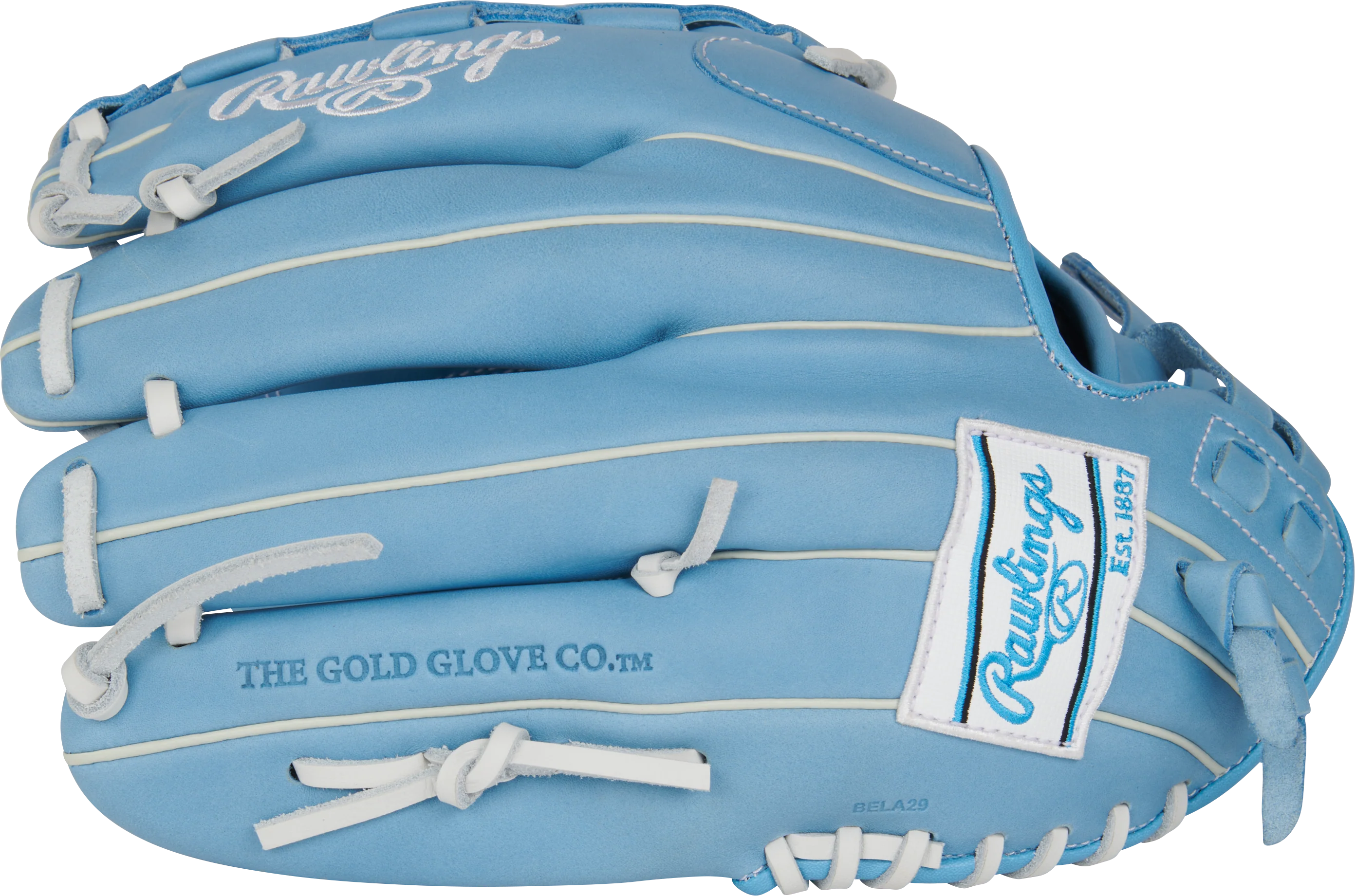 Rawlings R9 Fastpitch Softball Glove 12.50" - R9SB120-6CB - Pitcher/Outfield Glove - Image 4