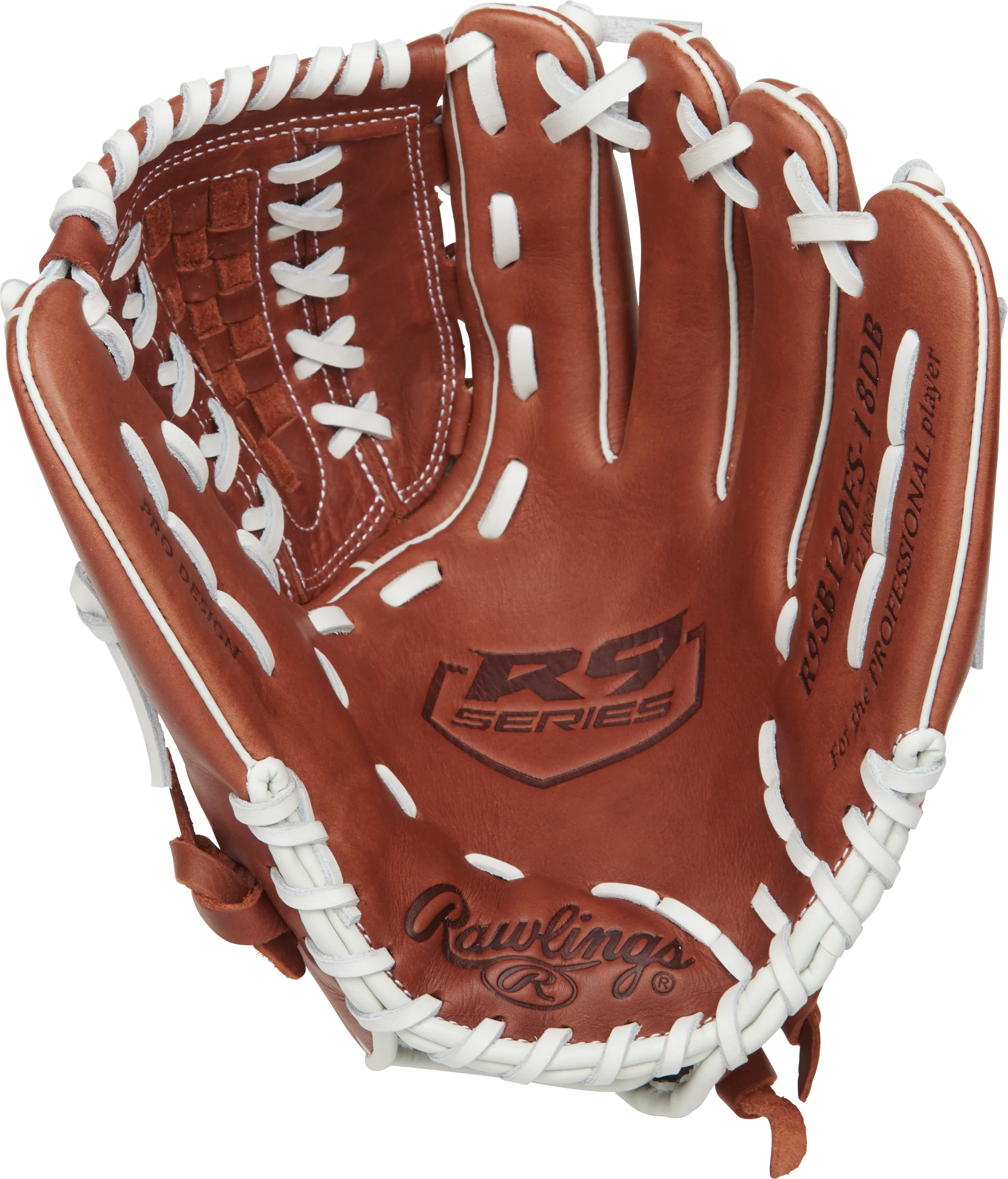 Rawlings R9 Softball 12.00" R9SB120FS-18DB Infield/Pitcher Glove - Image 2