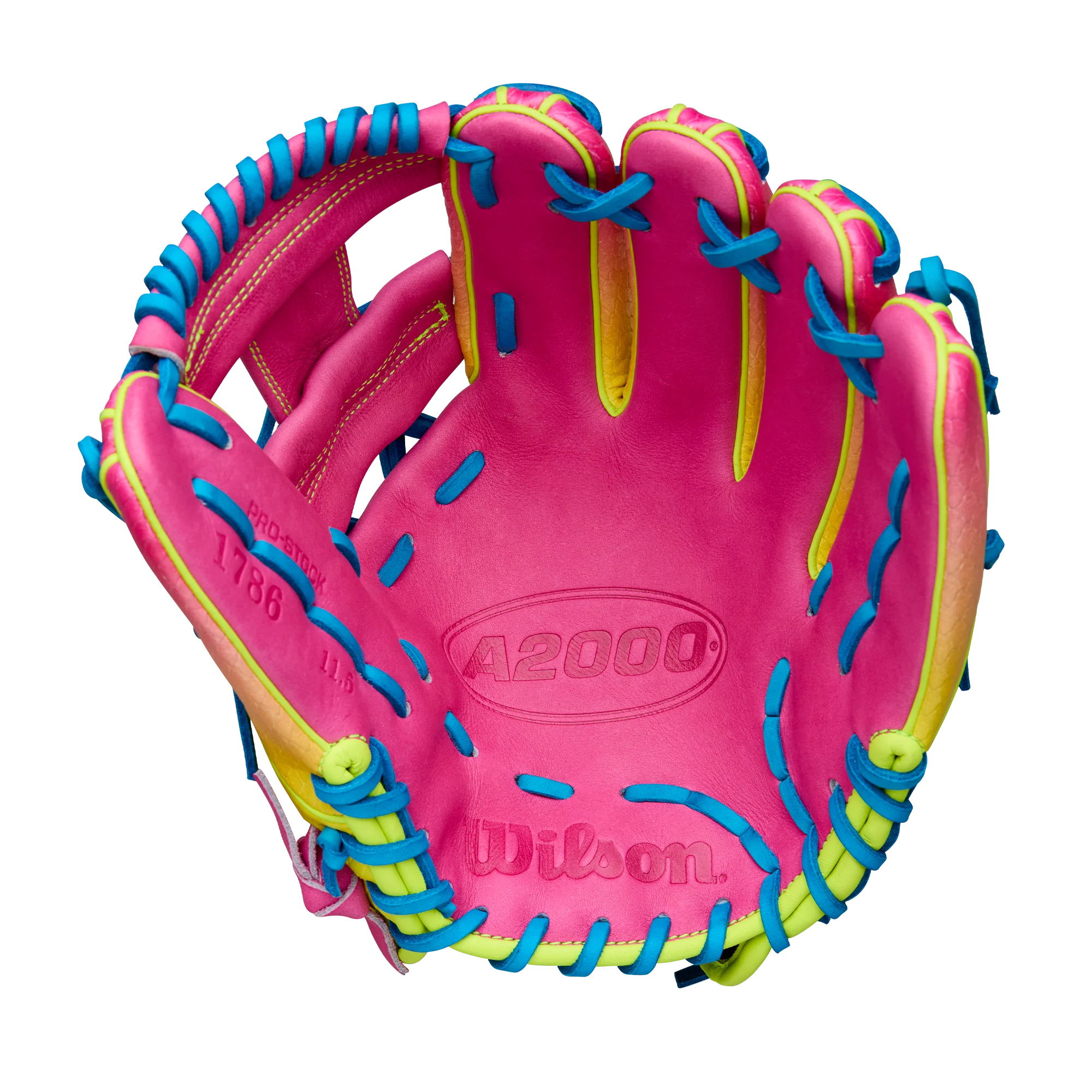 Wilson A2000® 1786SS 11.5” Pink Lemonade - Infield Glove - Image 2